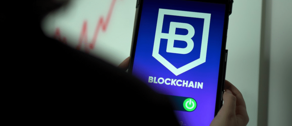 Blockchain in Supply Chain Finance: Empowering SMEs in Emerging Markets 2025 A vibrant digital illustration depicting a global supply chain network transformed by blockchain technology: interconnected nodes of cargo ships, warehouses, and diverse SME entrepreneurs in emerging markets like Southeast Asia and Africa, with glowing ledger icons symbolizing transparent finance flows and smart contracts unlocking funding in 2025.