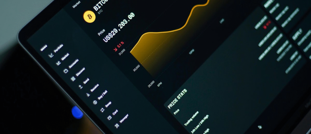 Digital Trade Finance Platforms: Transforming Business in Asia for 2025 A vibrant digital dashboard illustrating blockchain-secured trade finance transactions connecting Asian business networks in 2025, with icons of global supply chains and rising growth charts.